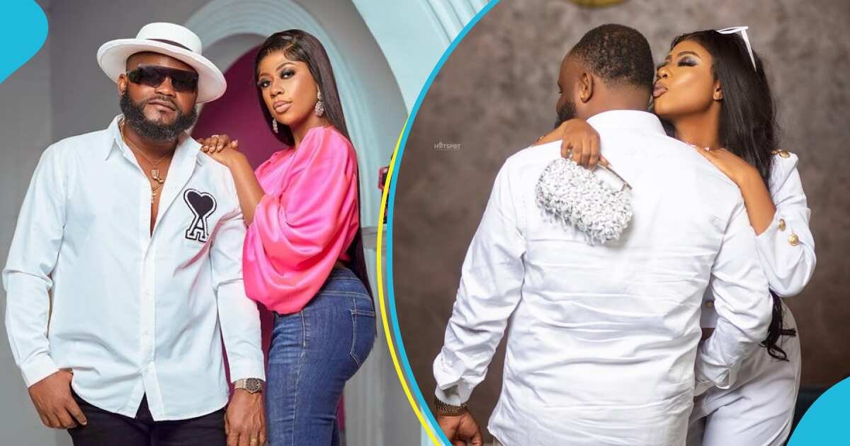 6 male celebrities with beautiful wives in Ghana (photos) 6 Praye Tiatia and wife