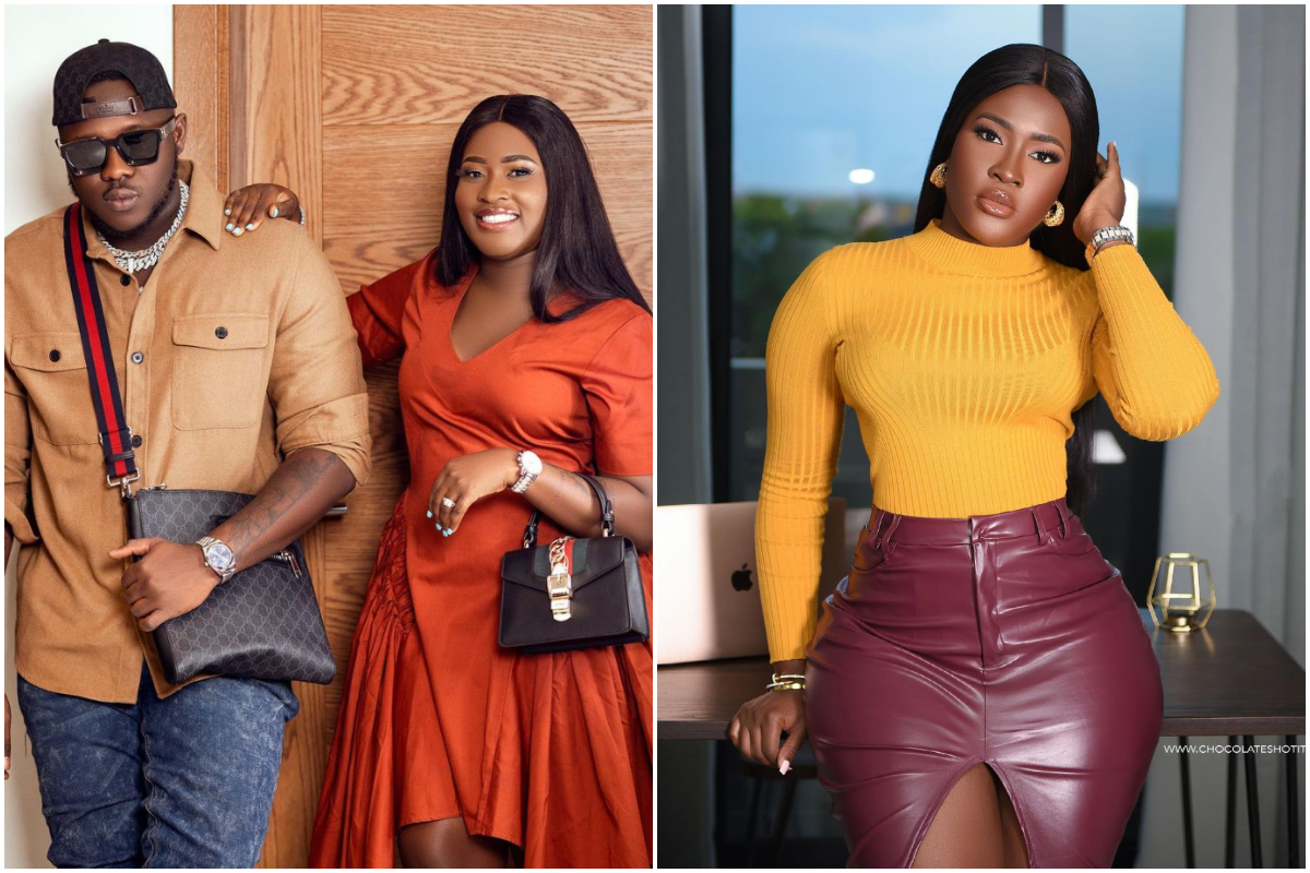 6 male celebrities with beautiful wives in Ghana (photos) 7 medikal and his wife
