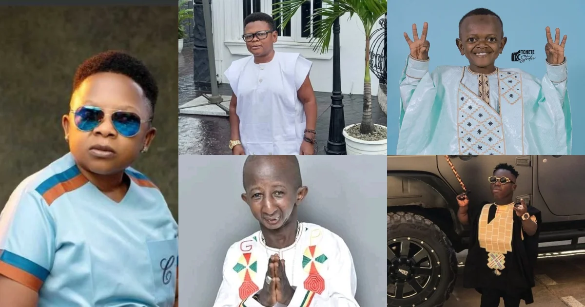 Top 5 rich celebrities in Africa with dwarfism and their net-worth 48 Shatta Bandle