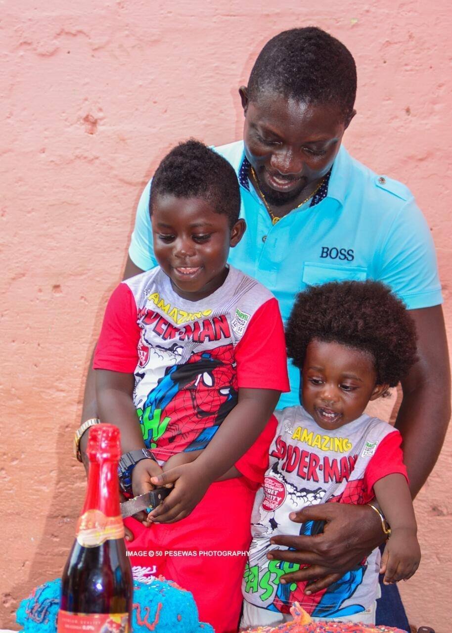 Meet the beautiful wife and family of actor Bill Asamoah 3 bill asamoah