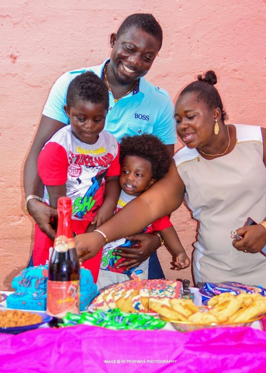 Meet the beautiful wife and family of actor Bill Asamoah 4 bill asamoah