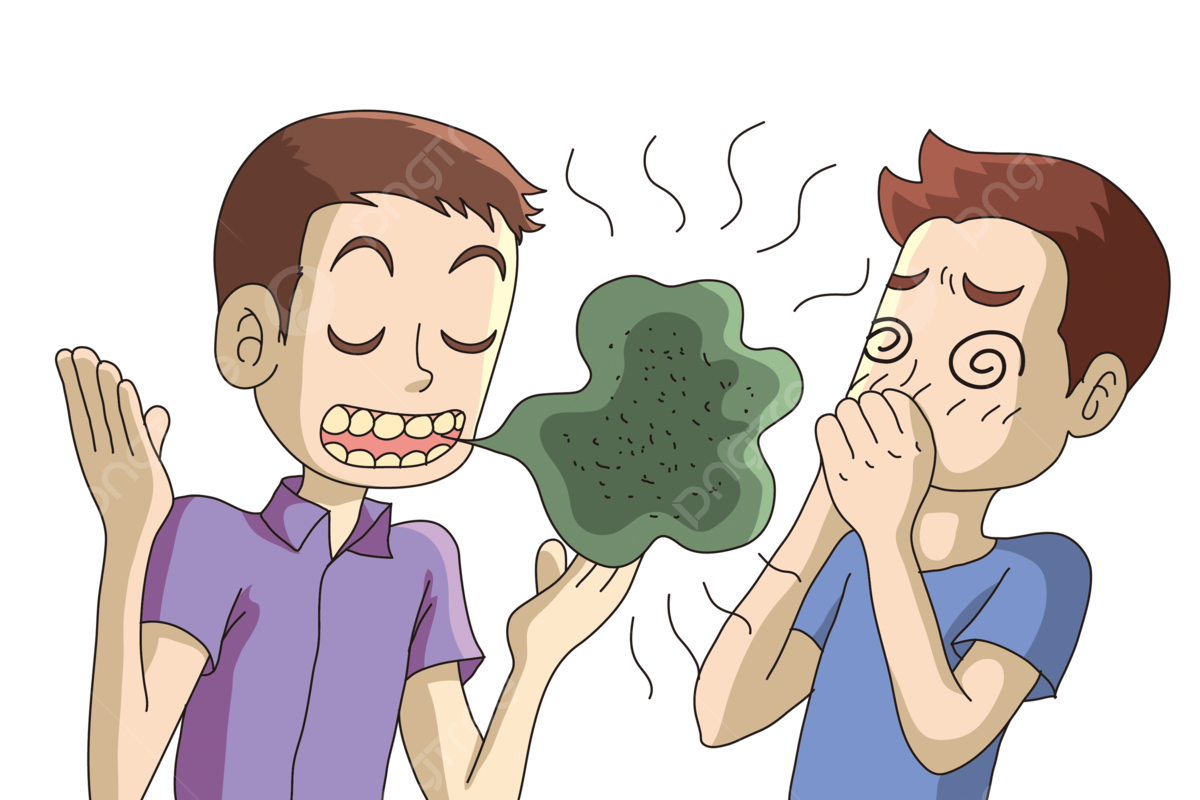5 ways to remove mouth odor at home 7 pngtree bad breath png image 7207919